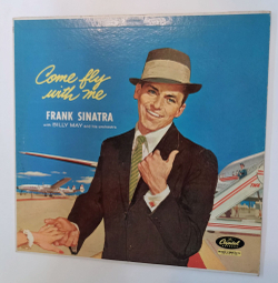 Винтажная виниловая пластинка LP Frank Sinatra Come Fly With Me (USA 1958) 1 press