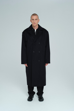 Пальто из шерсти и кашемира | black