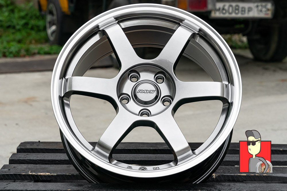 Комплект дисков Rays Volk Racing TE37 17x7.5 et38 5x112