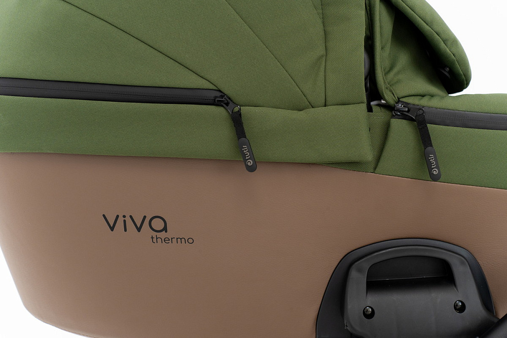 Детская коляска Tutis Viva 6 Plus Essential 3 в 1 с автокреслом Beno Black 1612050 Pine