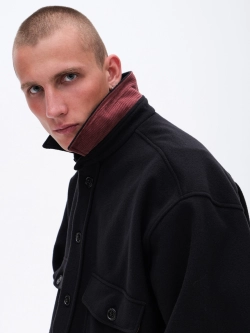 Мужская рубашка из шерсти Navy