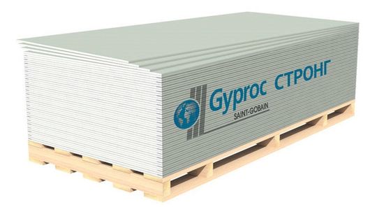 ГКЛ лист Гипрок Лайт 2500х1200х9,5мм 3кв.м.