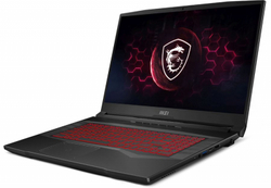 Ноутбук MSI Pulse GL76 12UCK, Core i7-12700H,2.3 GHz,17.3" FHD (1920*1080),144Hz,DDR4 8GB,512GB M.2 PCIe SSD,RTX3050 GDDR6 4GB,Titanium Gray,1y,DOS 9S7-17L414-278