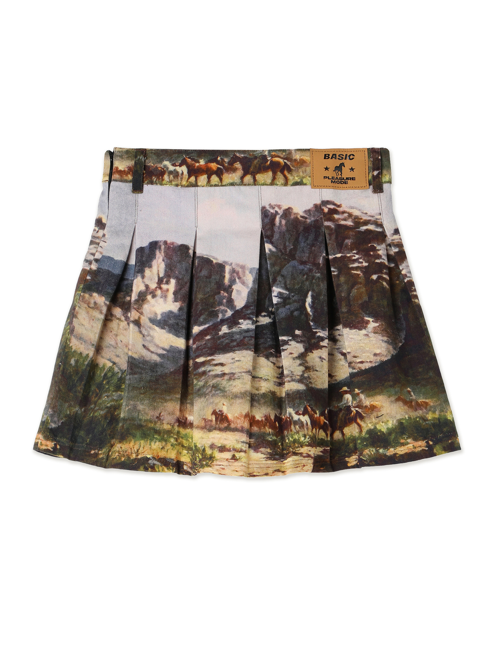 Юбка Western Cowboy Pleated