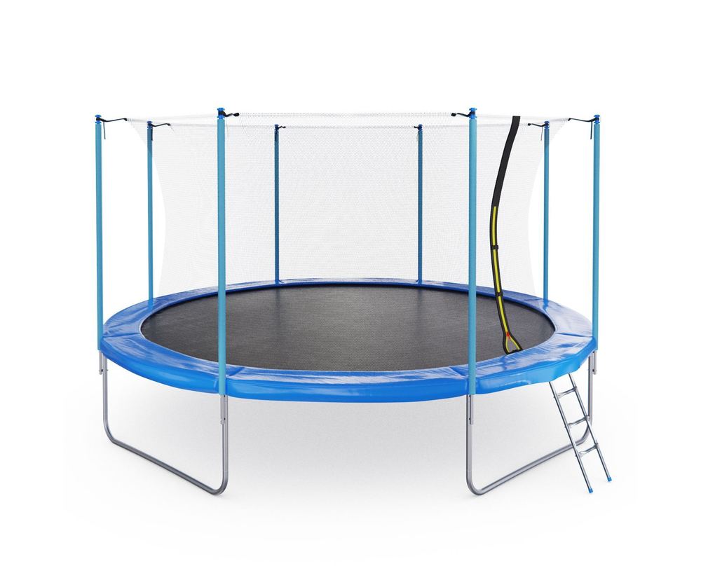 Батут DFC FEMMTO 14FT синий ( 2 короба )