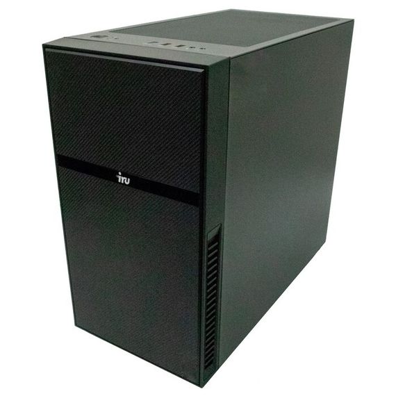 Компьютер IRU Game 510B5GM MT,i5 10400F, 16 Гб,HDD 1Тб, SSD 240Гб, GTX1660 6Gb,Win10, чёрный   93299