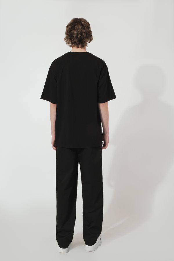 Футболка Черная Мужская - фото 5