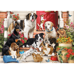 Puzzle "1000 Hidden Shapes"  - Doggy Fun