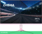 Игровой монитор Digma Overdrive 24P410F (розовый)