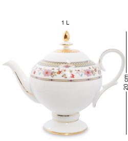 Pavone JK-210 Чайный сервиз 15 пр. на 6 перс. «Милано-Мариттима» (Milano Marittima  )