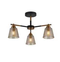Люстра FR4015PL-03BBZ Келло / Kello E27x3 Freya fr4015pl-03bbz