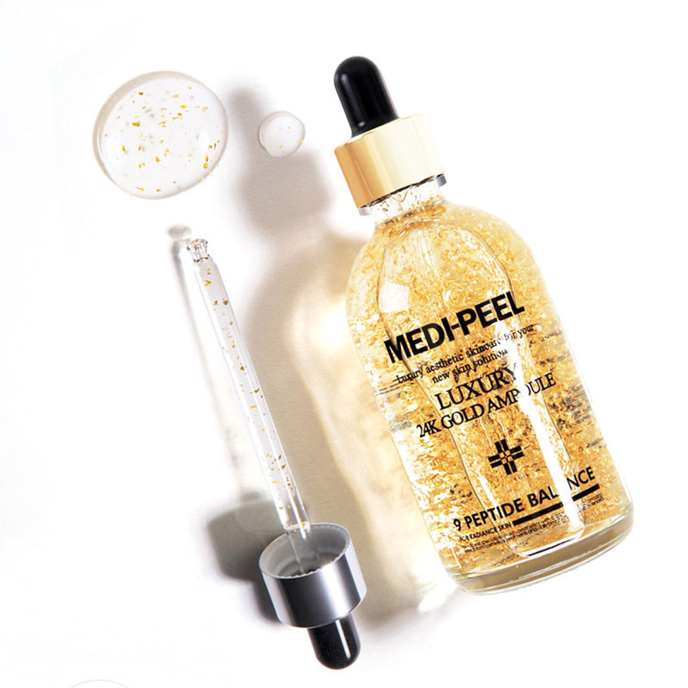 Ампула с золотом 24К для эластичности кожи Medi-Peel Luxury 24K Gold Ampoule