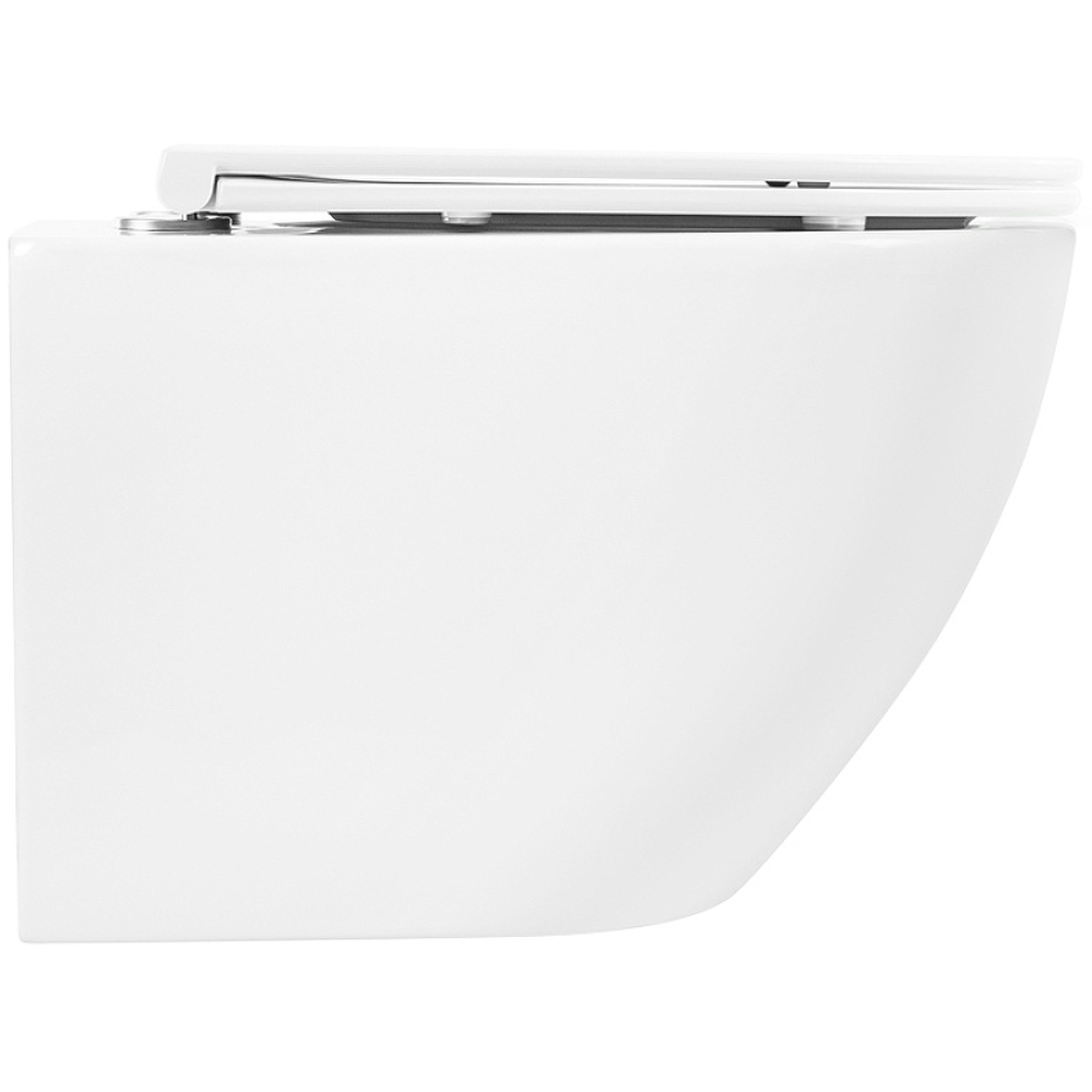 Унитаз BelBagno Sfera-R BB046CHR/BB870SC подвесной с сиденьем Микролифт