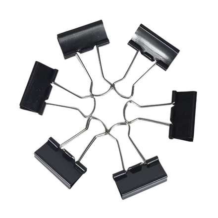 Зажимы для бумаги Weibo 12 шт