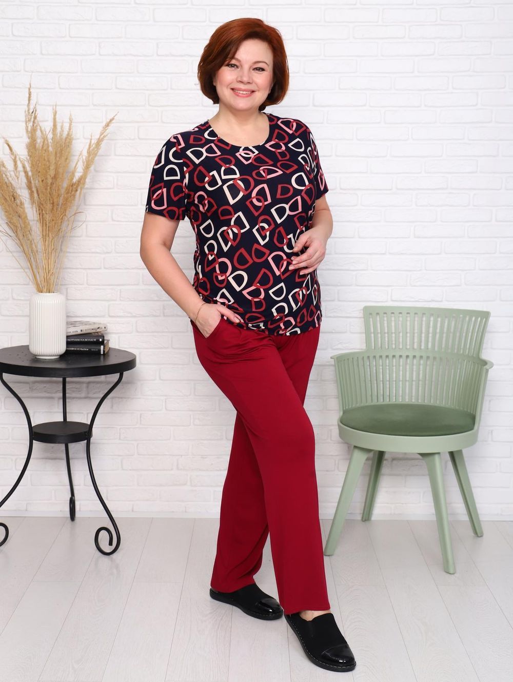 Ассорти - костюм бордо Iv-capriz (Акция)