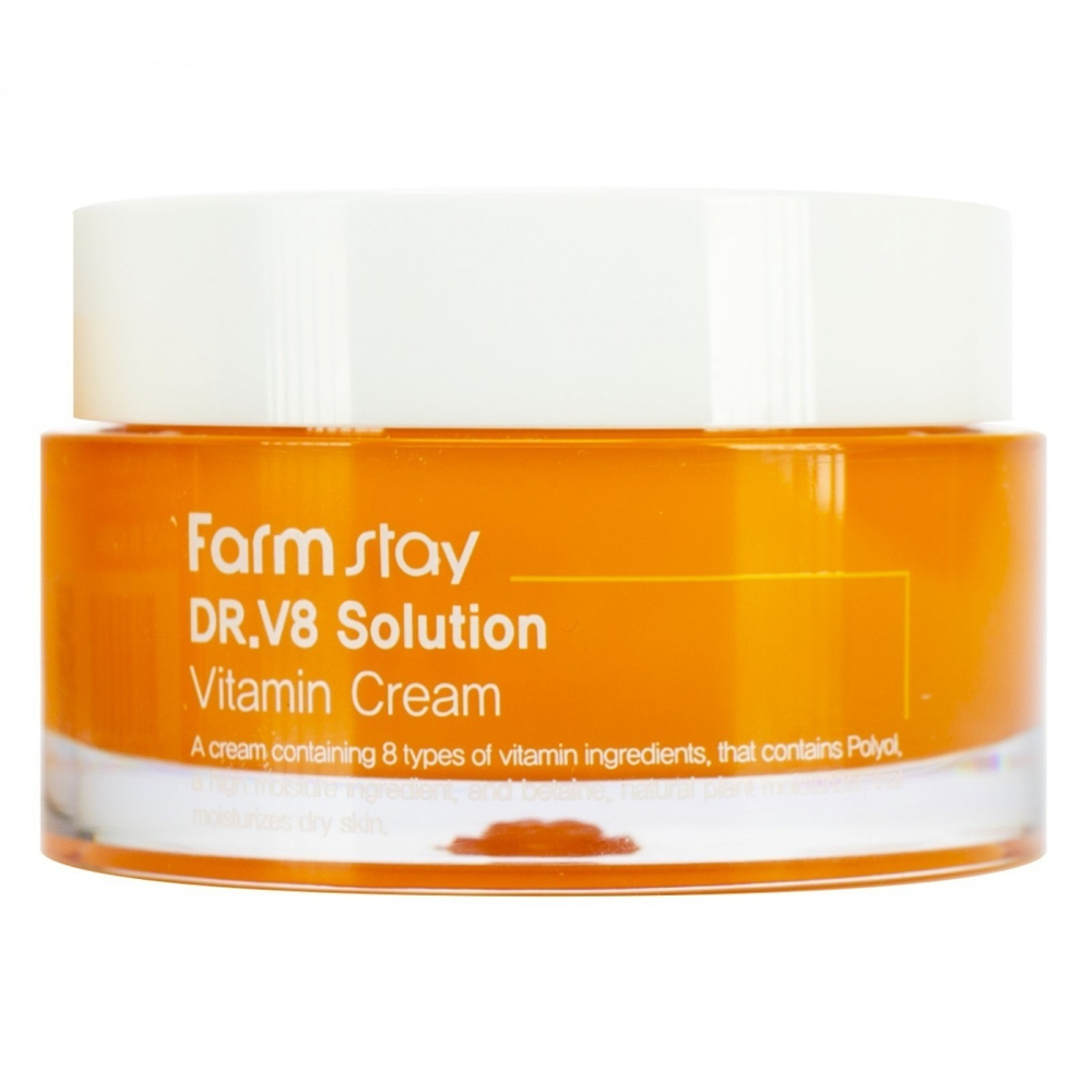Крем для лица с витаминами FarmStay Dr.V8 Solution Vitamin Cream