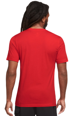 Мужская теннисная футболка Nike Sportswear T-Shirt Icon Futura - красный