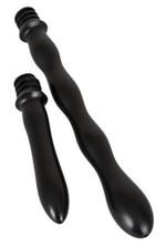 Набор для подготовки к анальному сексу для душа Shower me Deluxe (Цвет: черный с серебряным)