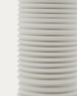 Ваза Sibone белая керамическая, 11 см