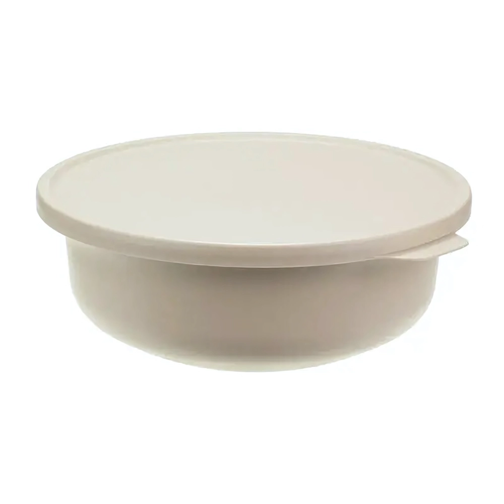 Миска ТЭСТИ 1,2л с крышкой Латте