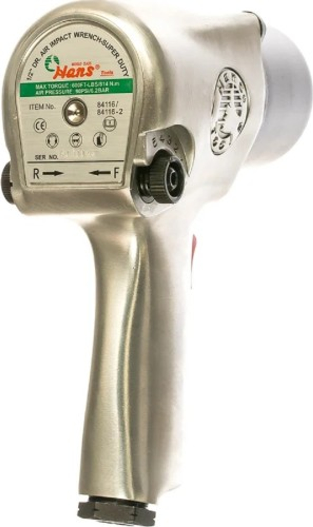 Гайковерт пневматический HANS 84116 814Нм, 1/2