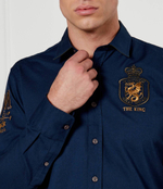 Рубашка Oxford La Martina - темно-синий(ZMCG31 OX077)