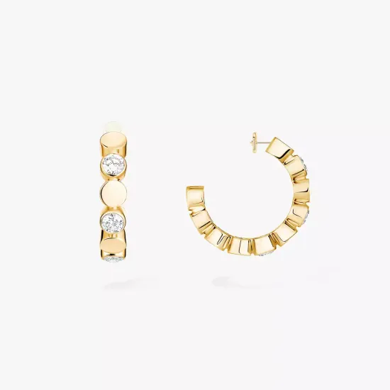 Messika D-Vibes mini hoop earrings