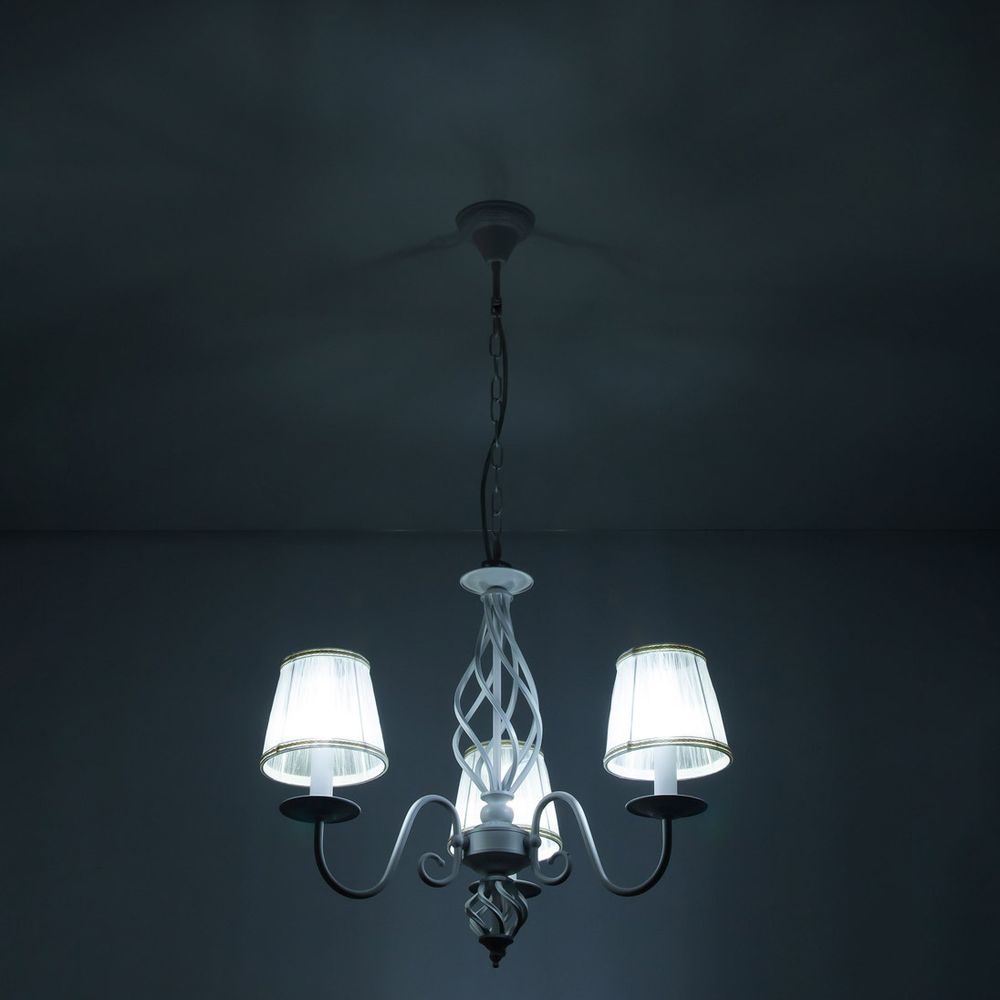 Citilux Ровена CL427130 Люстра с абажурами Белая