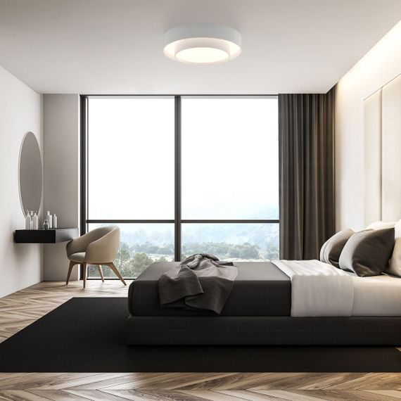 Потолочный светодиодный светильник Eurosvet Force 90331/2 белый