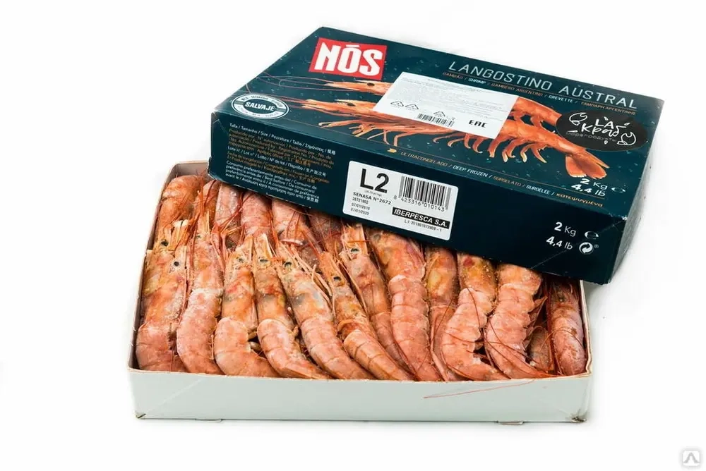 Лангустины н/р в/м L2 20/30 полублок 1/12