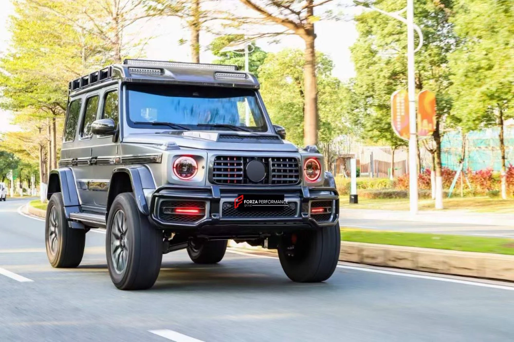 Обвес и лифт-комплект с портальными мостами для Mercedes-Benz G-Class G63 W464 в 4×4² Мерседес Гелик гелентваген