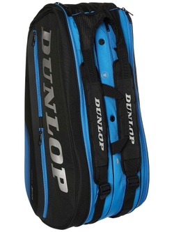 Сумка теннисная Dunlop FX Performance Thermo 8 RKT - black/blue