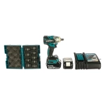 Makita DTW190JX3 аккумуляторный ударный гайковерт (2 x 3 Ач, ЗУ)