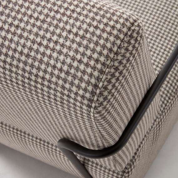 Кресло Gamer бежево-коричневая ткань