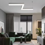 Светильник LED линейный AL4020 IP20 36W 4000К, матовый, белый 1180*70*55мм MattLine Feron