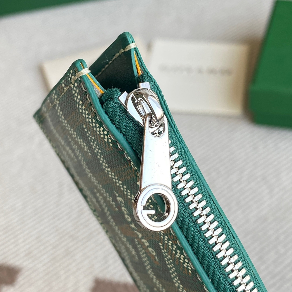 Goyard Bourbon Zipped Card Holder (11 colors)