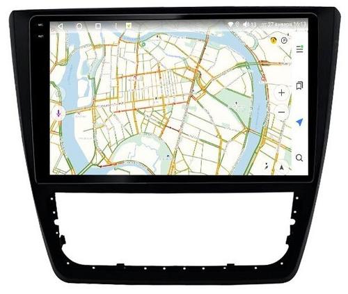 Магнитола для Skoda Yeti 2009-2018 (кондиционер) - Vaycar VA65-1225-2K на Android 13, Быстрая, 2K QLED, CarPlay, 4G SIM-слот