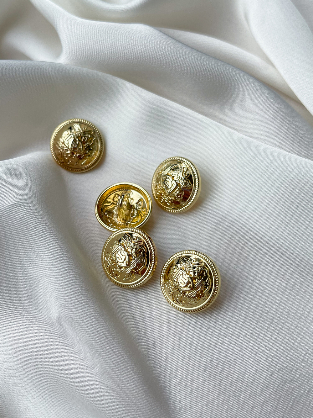 Пуговицы Герб1 золотые