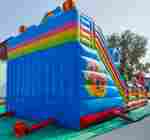 Коммерческий надувной батут «Парк развлечений 5» 12*6*7 м