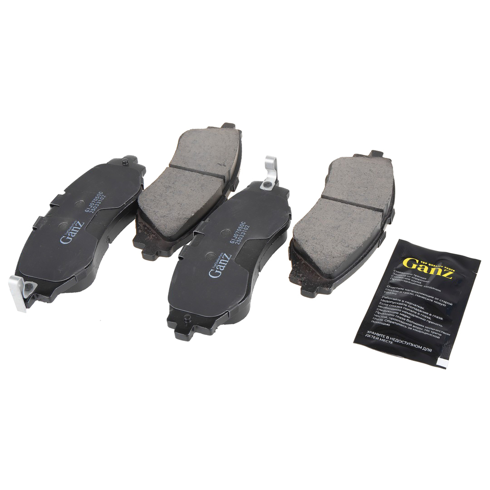 Колодки передние PRO-Line Ceramic CHEVROLET Lacetti 03- GANZ GIJ07050C