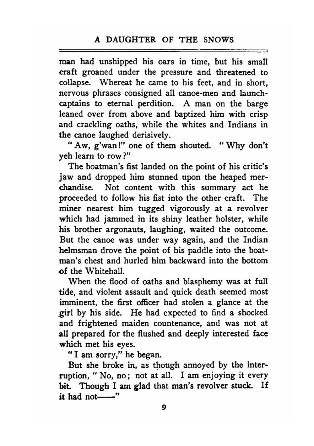 A Daughter of the Snows | Jack London