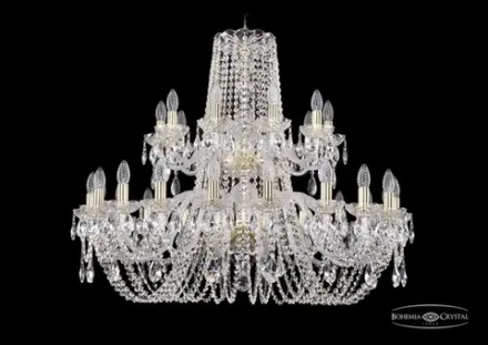 Подвесная люстра Bohemia Ivele 1402/20+10/360/2d/G