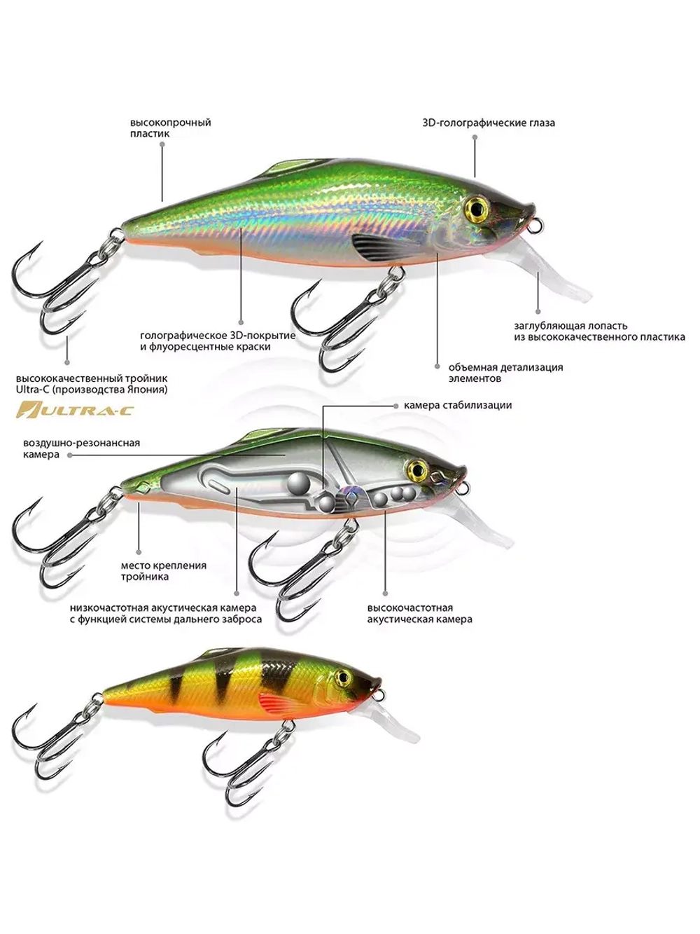 Воблер для рыбалки BURNASH 084mm,