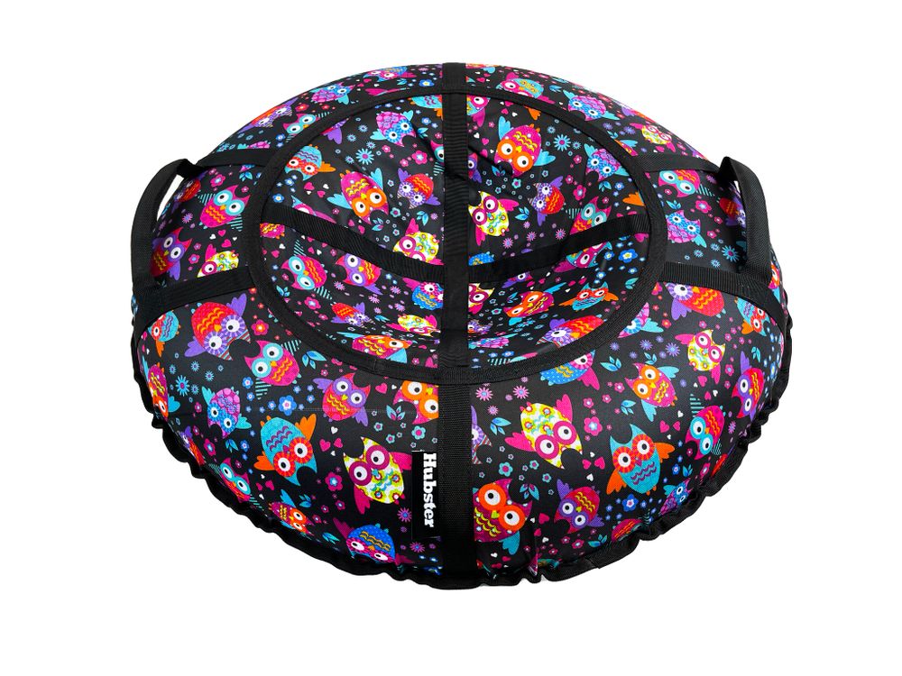 Тюбинг Hubster Люкс Pro S Совы черные