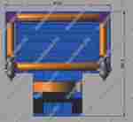 Спортивный надувной игровой батут "Переход"