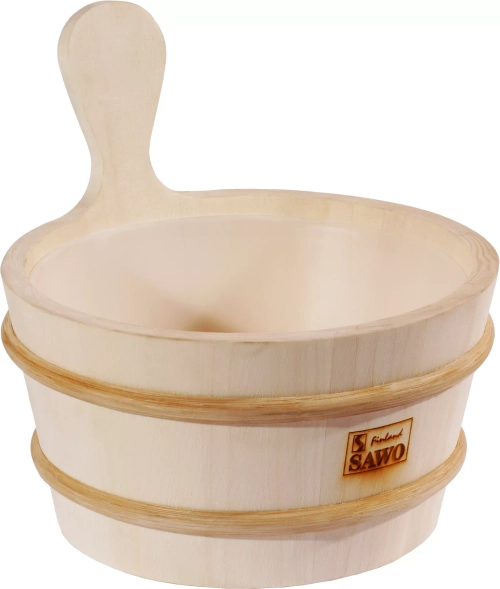SAWO Кадушка деревянная 4л, с пластиковой вставкой, 340-A