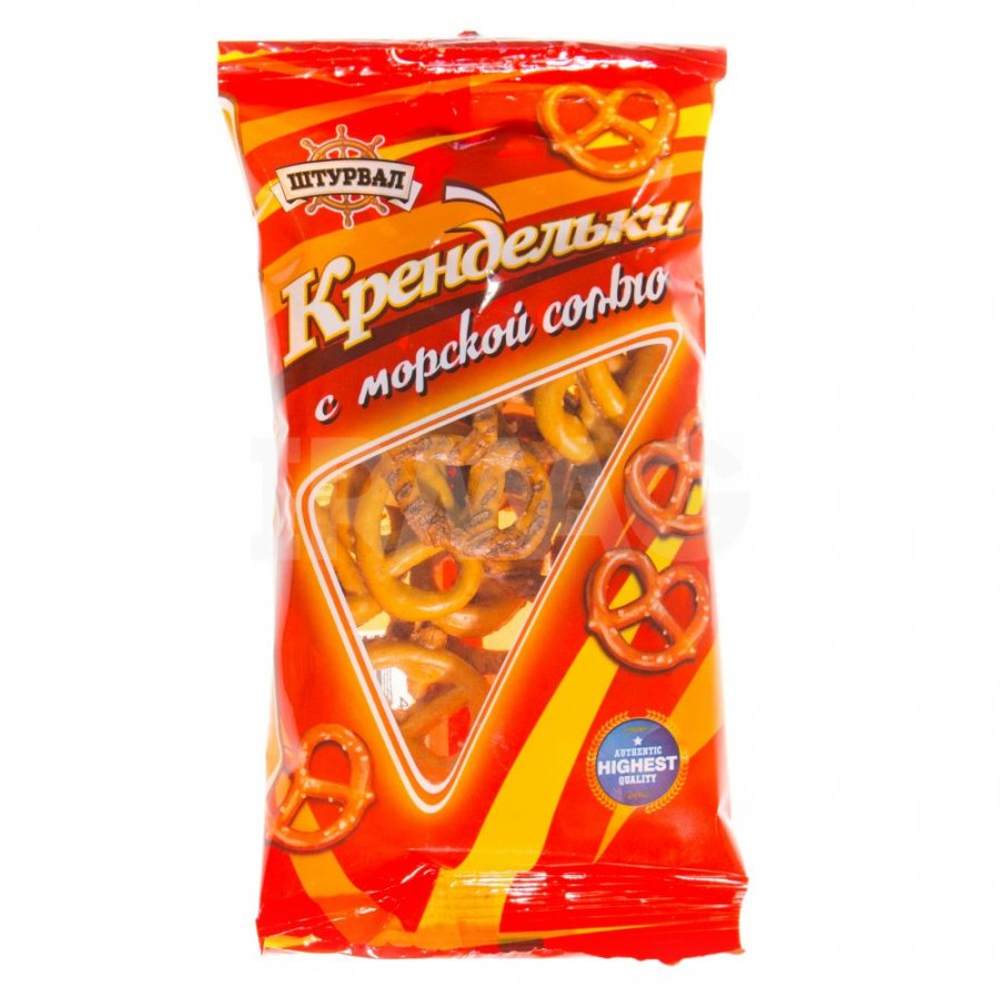 Крендельки с морской солью 40г (32шт)