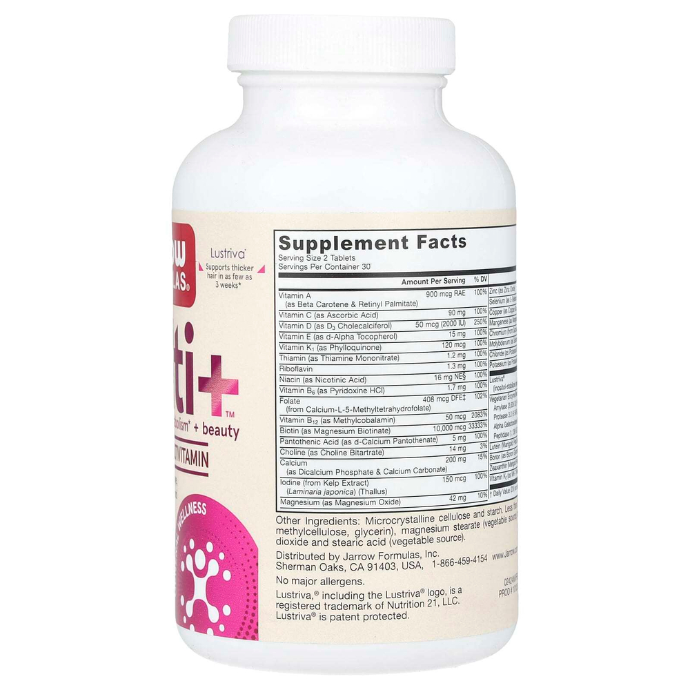 Jarrow Formulas, Women's Multi + ™, 60 таблеток