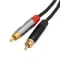 HeadMade Pro 2RCA - 3.5mm Black 2m