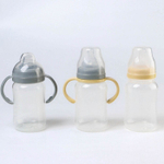 9269317 Бутылочка для кормления, широкое горло, 270 мл,  бежевый